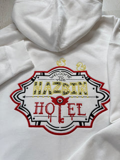 Lucifer Embroidered Full-Zip Sweatshirt - DefiantThreads