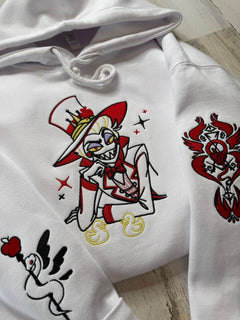 Lucifer and Ducks Embroidered Sweatshirt - DefiantThreads