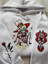 Lucifer and Ducks Embroidered Sweatshirt - DefiantThreads