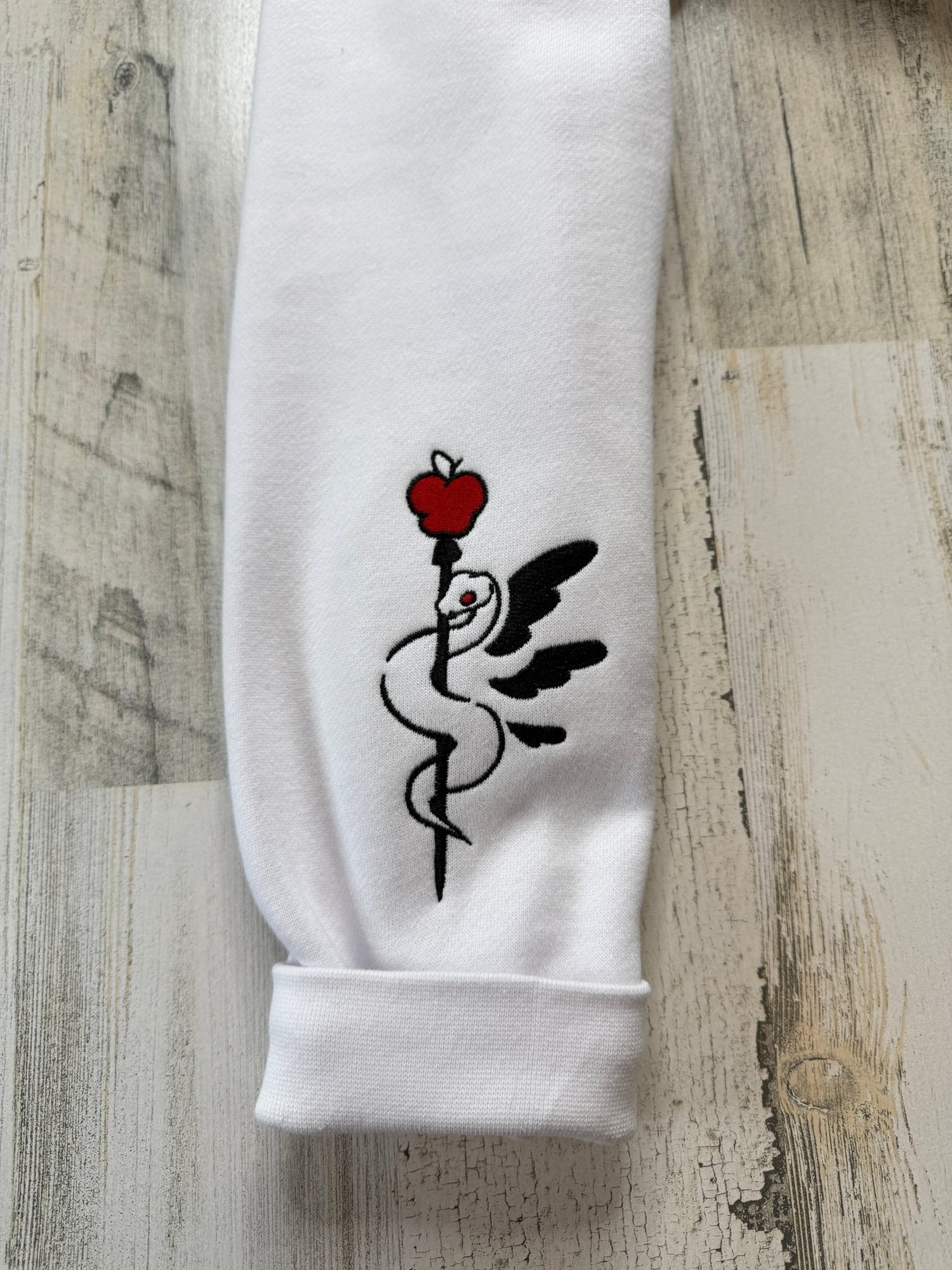Lucifer and Ducks Embroidered Sweatshirt - DefiantThreads