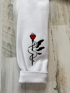 Lucifer and Ducks Embroidered Sweatshirt - DefiantThreads