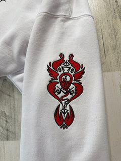 Lucifer and Ducks Embroidered Sweatshirt - DefiantThreads