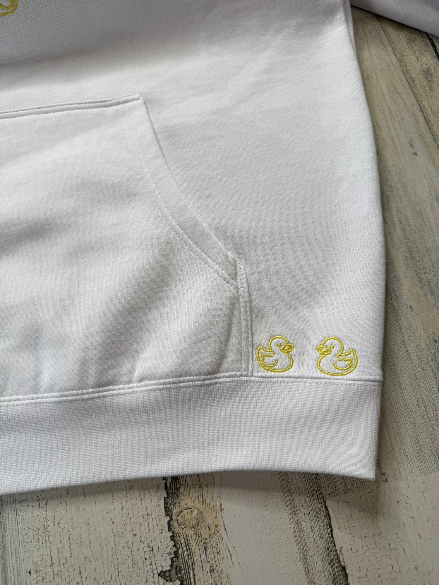 Lucifer and Ducks Embroidered Sweatshirt - DefiantThreads