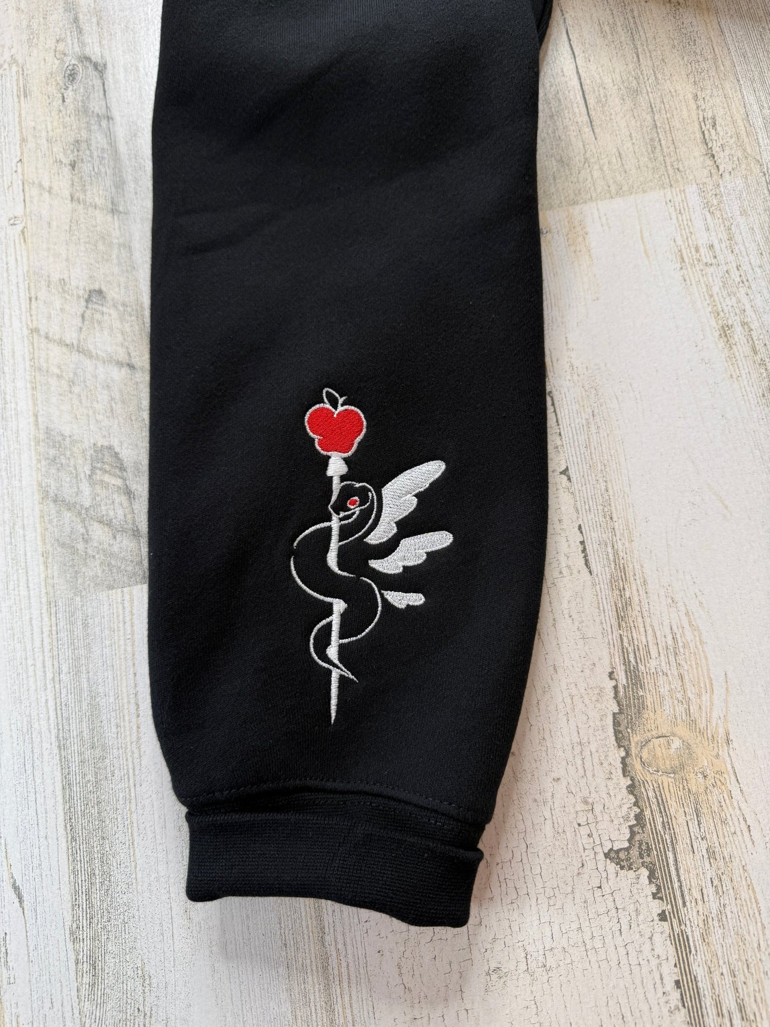 Lucifer and Ducks Embroidered Sweatshirt - DefiantThreads