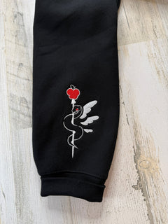 Lucifer and Ducks Embroidered Sweatshirt - DefiantThreads