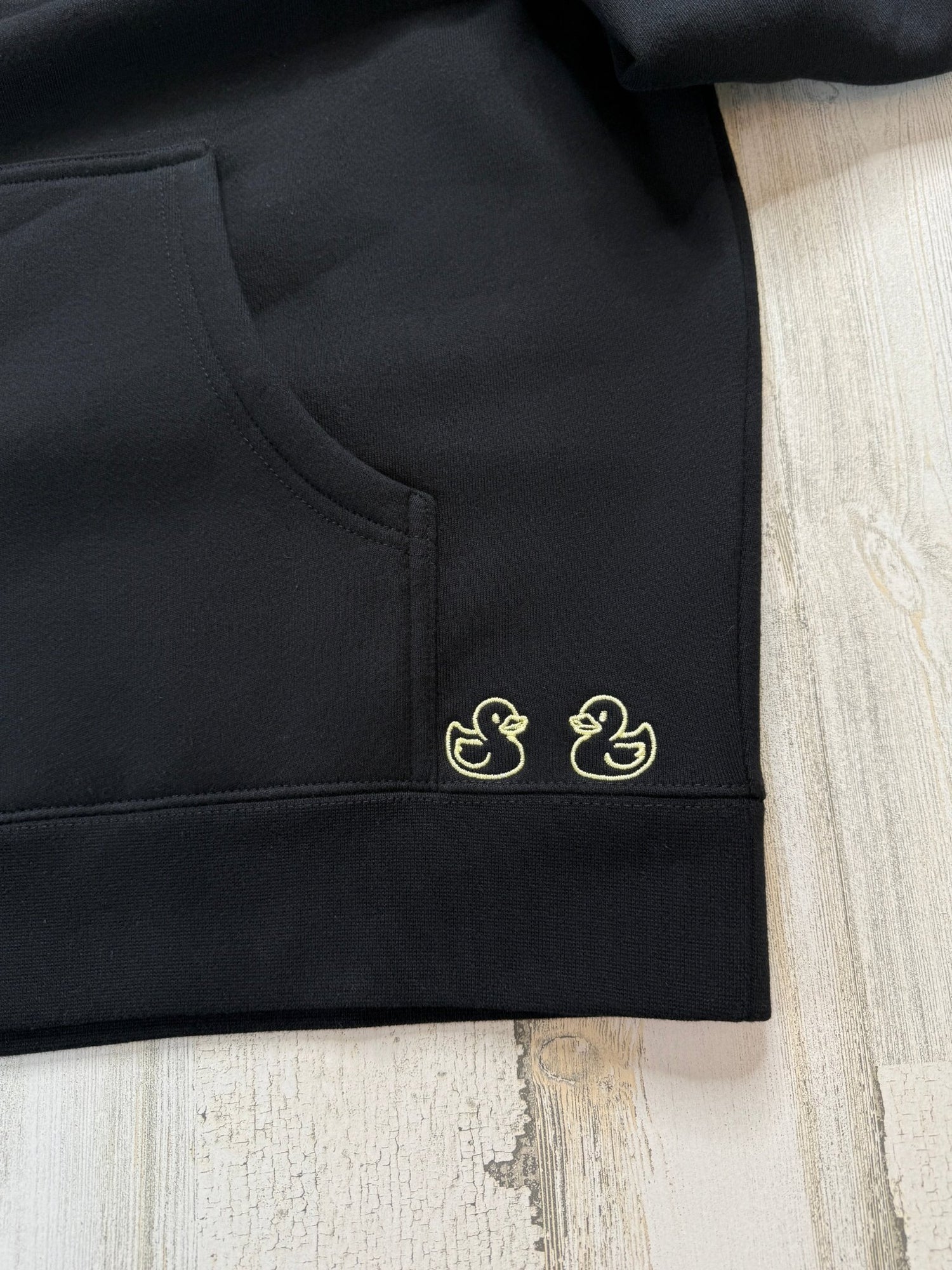 Lucifer and Ducks Embroidered Sweatshirt - DefiantThreads