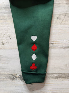 Husk Gambling Embroidered Heavyweight Hooded Sweatshirt - DefiantThreads