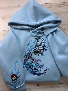 Glac/Vap Pocket Monsters Embroidered Sweatshirt - DefiantThreads