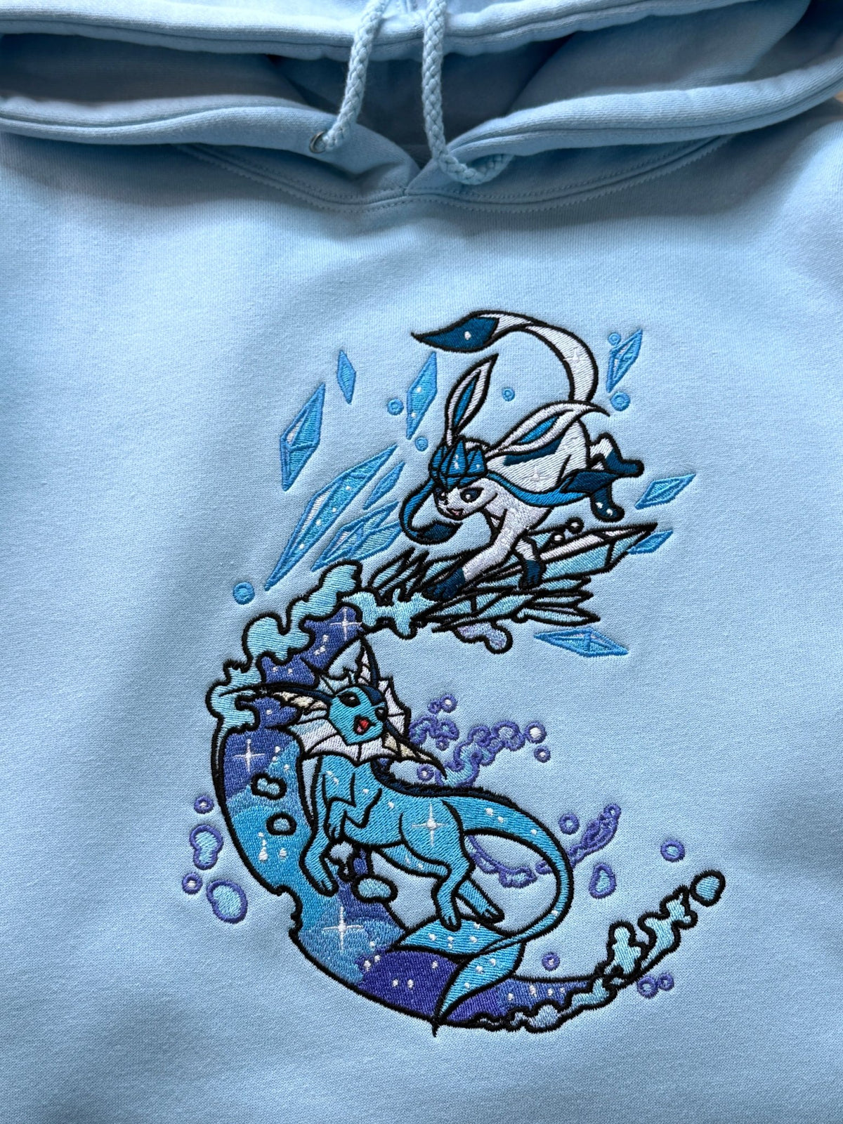Glac/Vap Pocket Monsters Embroidered Sweatshirt - DefiantThreads