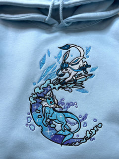 Glac/Vap Pocket Monsters Embroidered Sweatshirt - DefiantThreads