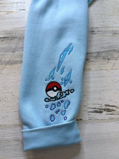 Glac/Vap Pocket Monsters Embroidered Sweatshirt - DefiantThreads