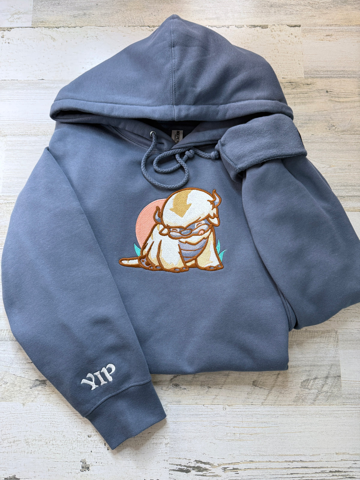 Sky Bison Embroidered Sweatshirt