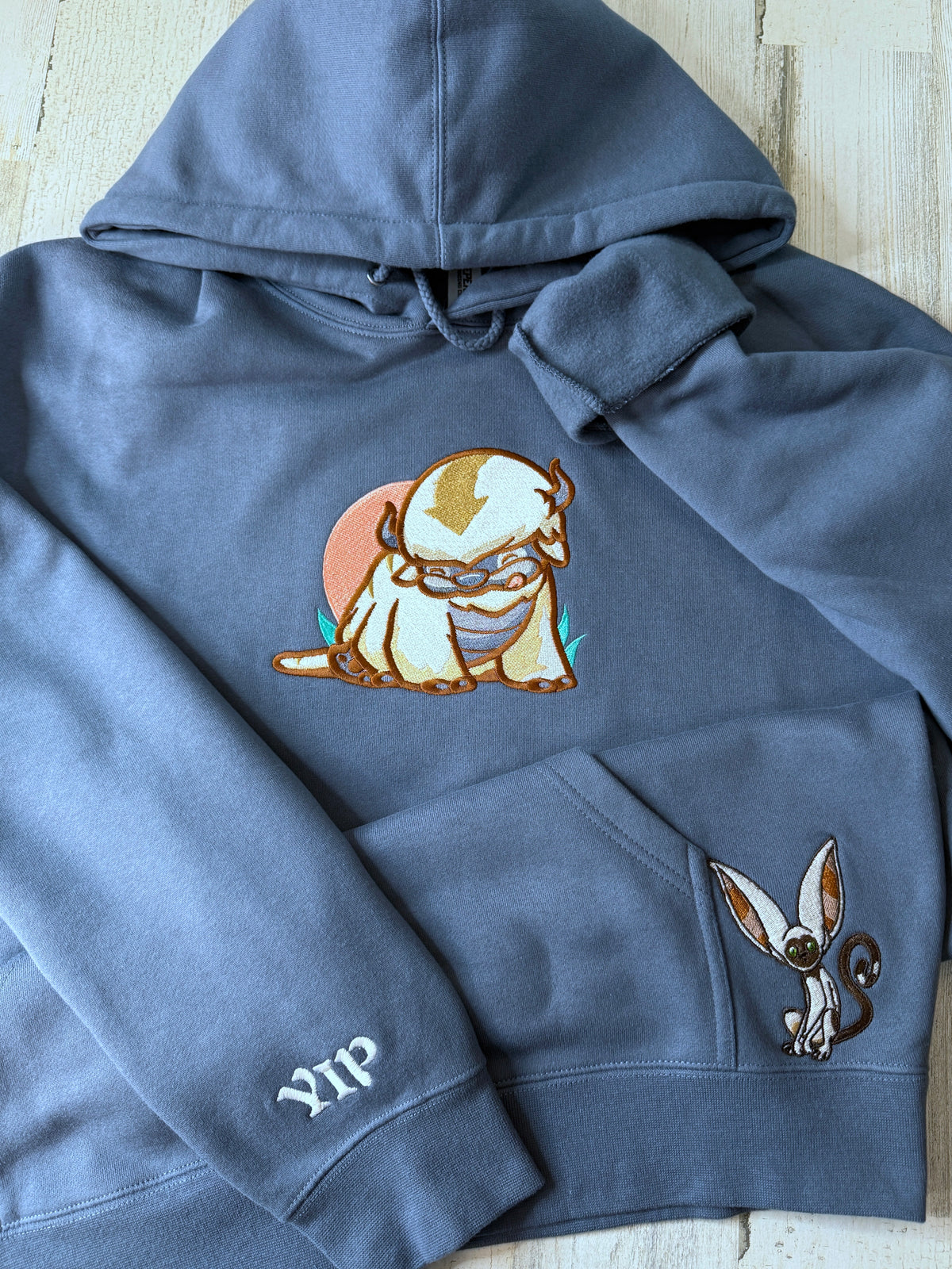 Sky Bison Embroidered Sweatshirt