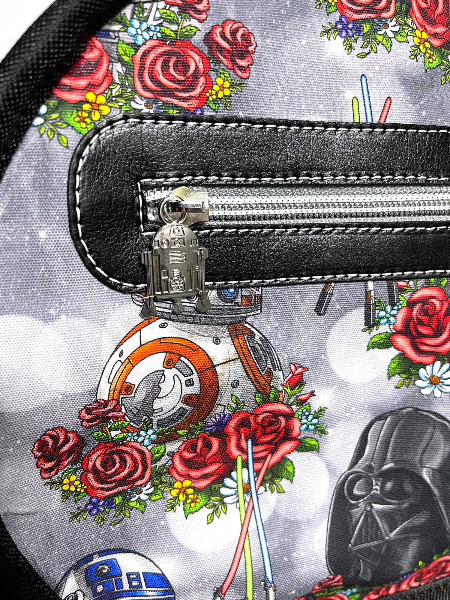 Rebel Pilot Glitter Bowler Bag