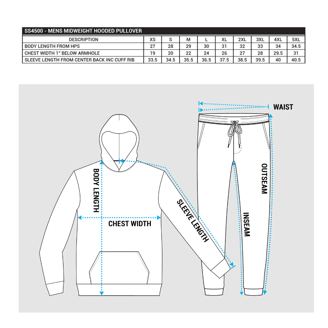 Floral Masked Spirit Embroidered Hooded Sweatshirt