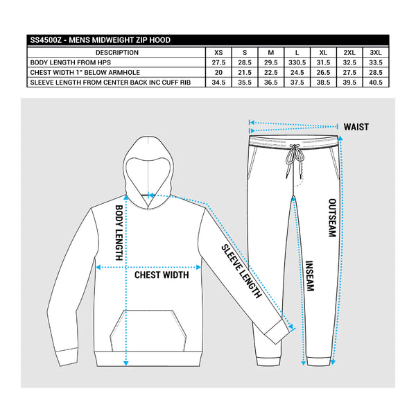 Alastor Embroidered Full-Zip Sweatshirt