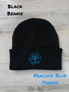 Sheikah Eye Embroidered Beanie - DefiantThreads
