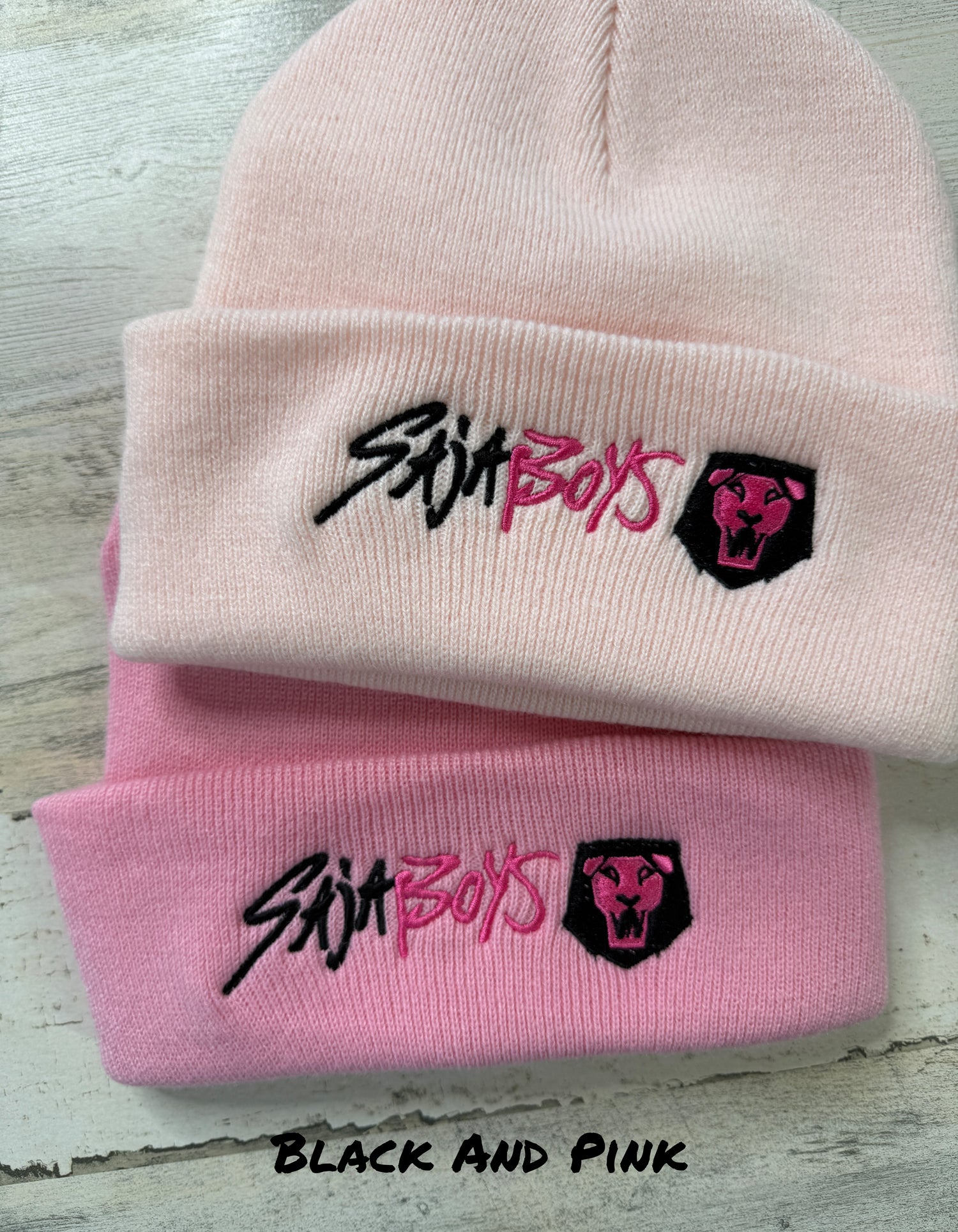 Demon Boy Band Embroidered Beanie