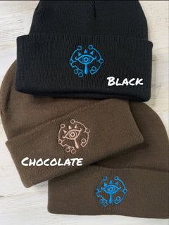 Sheikah Eye Embroidered Beanie - DefiantThreads
