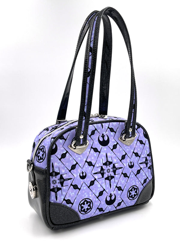 Lavender Star Art Deco SW Handbag