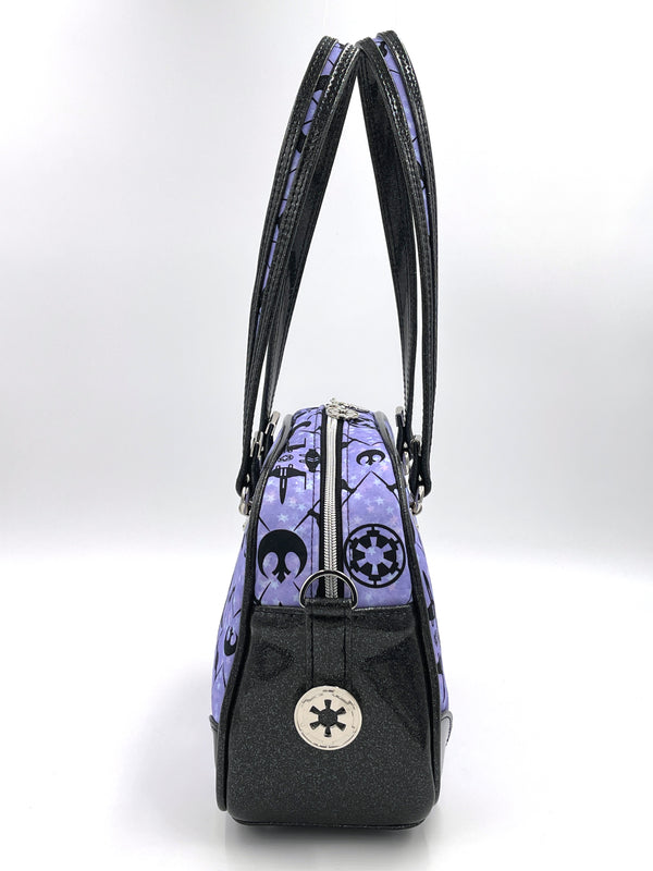 Lavender Star Art Deco SW Handbag