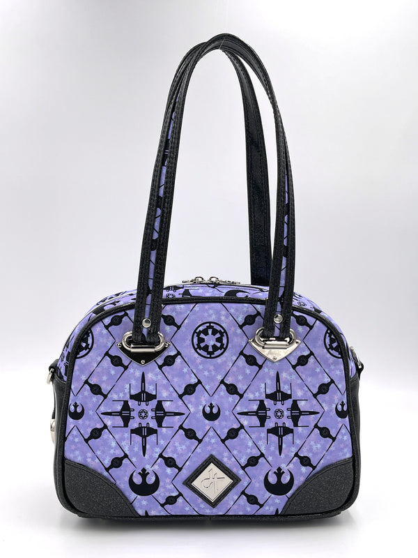 Lavender Star Art Deco SW Handbag