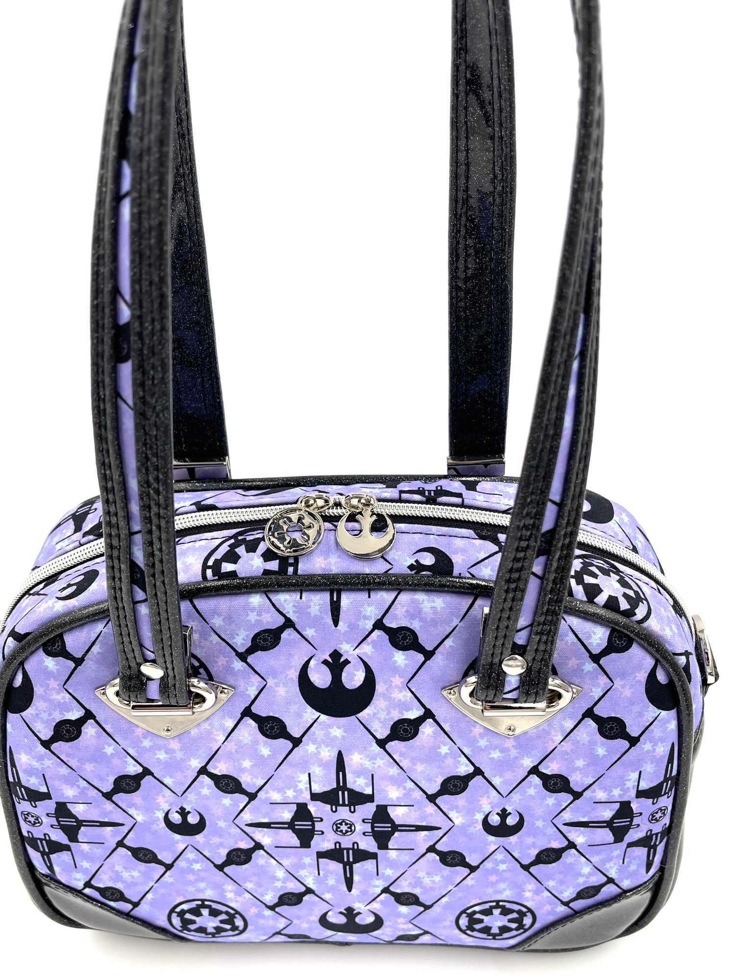 Lavender Star Art Deco SW Handbag