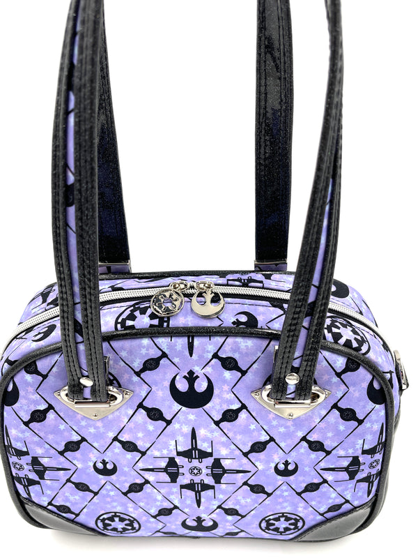 Lavender Star Art Deco SW Handbag