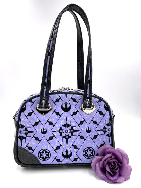 Lavender Star Art Deco SW Handbag