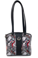 Graffiti Rebel Domed Handbag