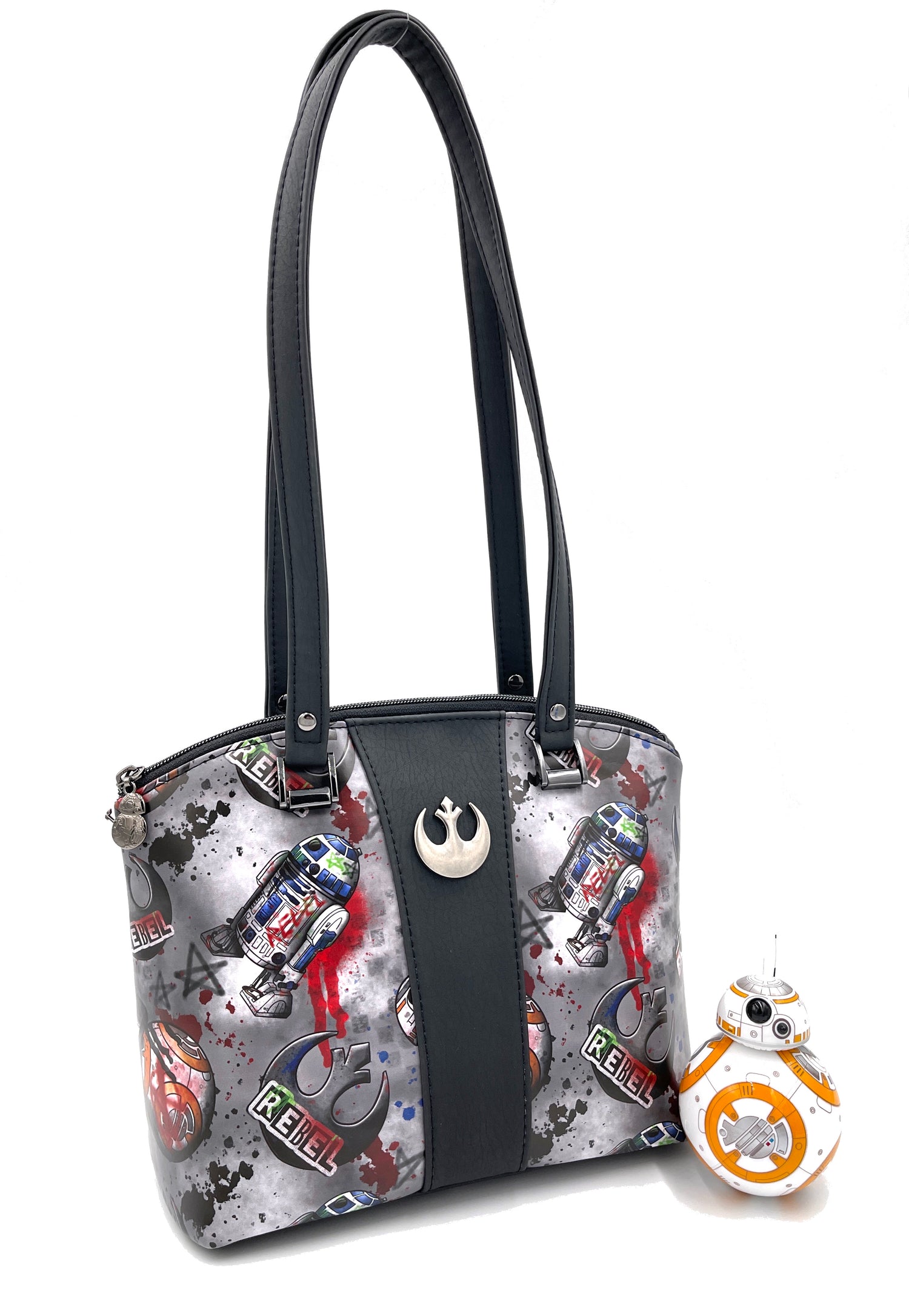 Graffiti Rebel Domed Handbag