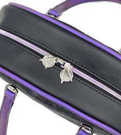 Purple Floral Trek Bowler Bag - DefiantThreads