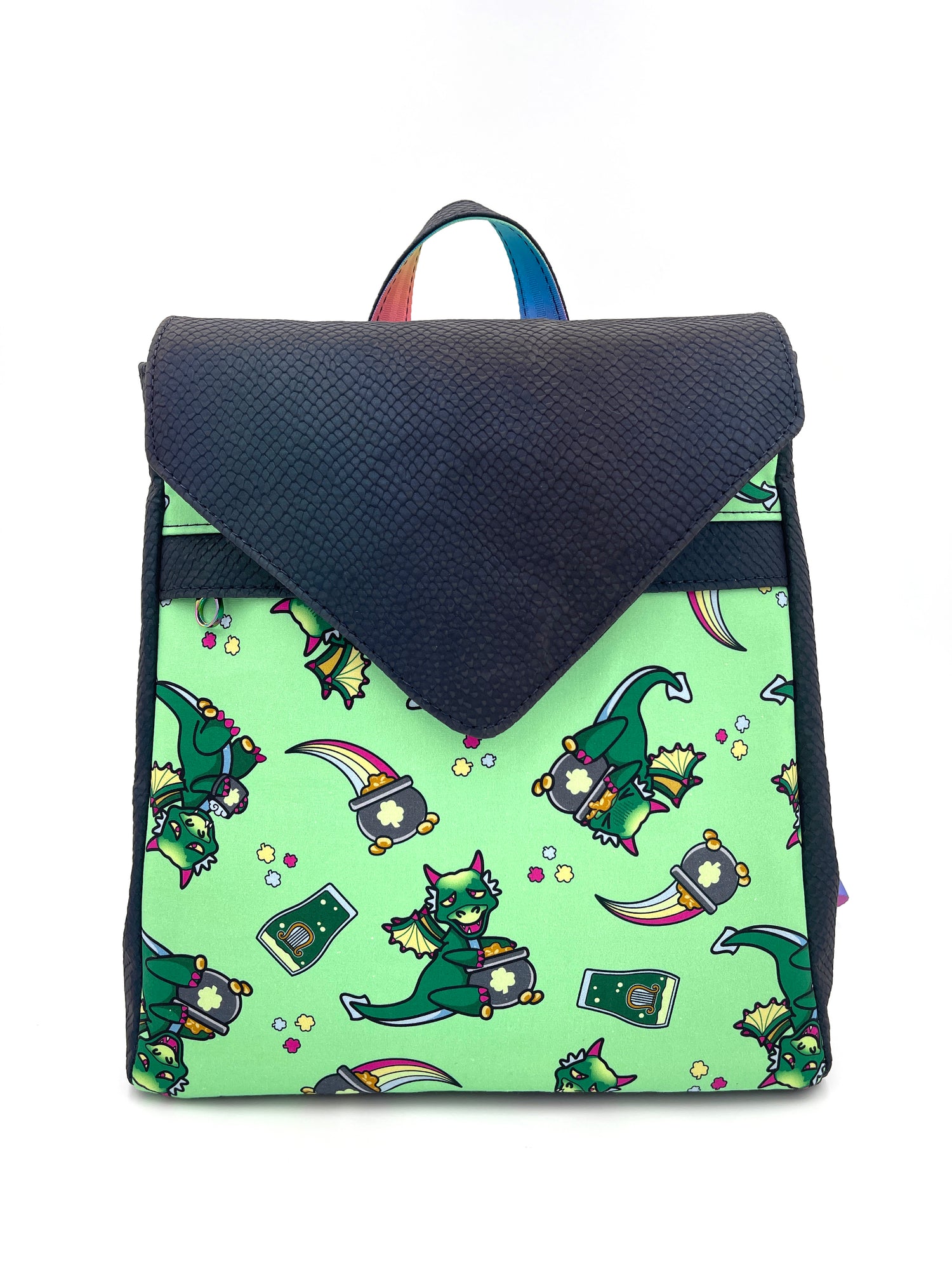 Reflective Dragon Scale Backpack