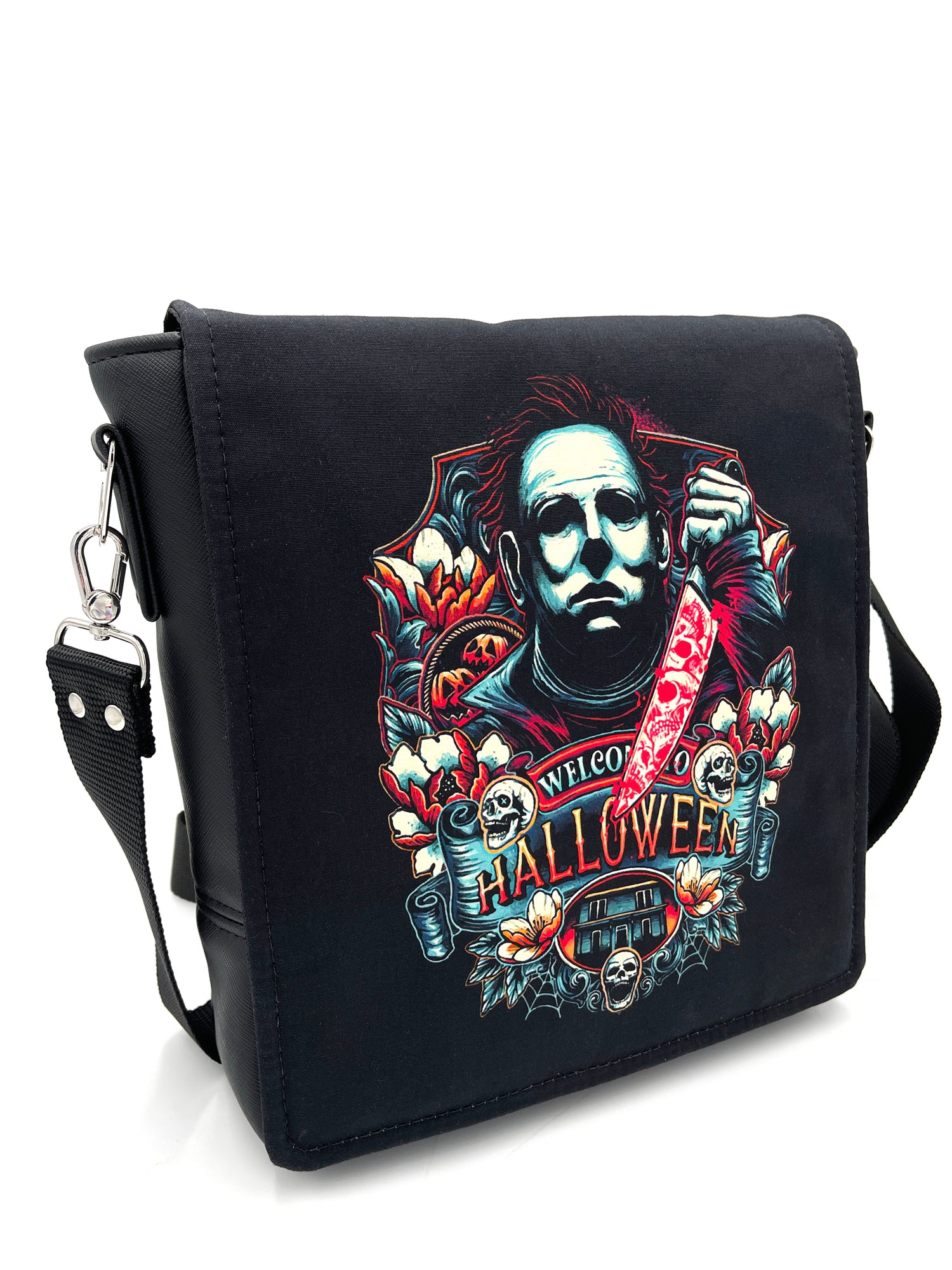 Welcome to Halloween Messenger Bag