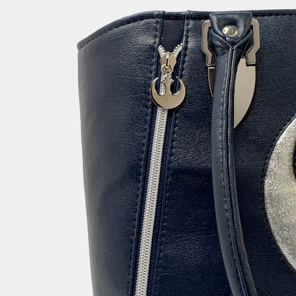 Navy Blue Rebel Shoulder Bag