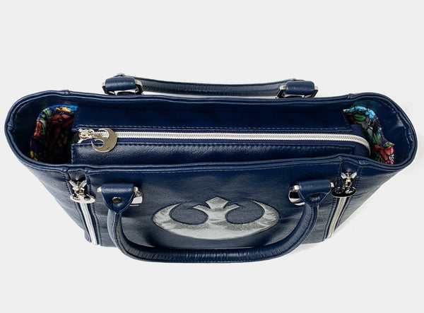 Navy Blue Rebel Shoulder Bag