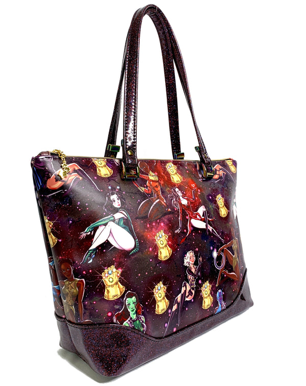 Superhero Pin-Up Inspired Handbag