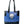 Load image into Gallery viewer, Black and Blue Bo Helmet Design Handbag
