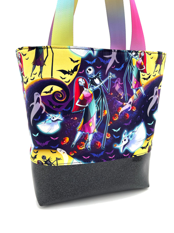 Nightmare Jack & Sally Tote