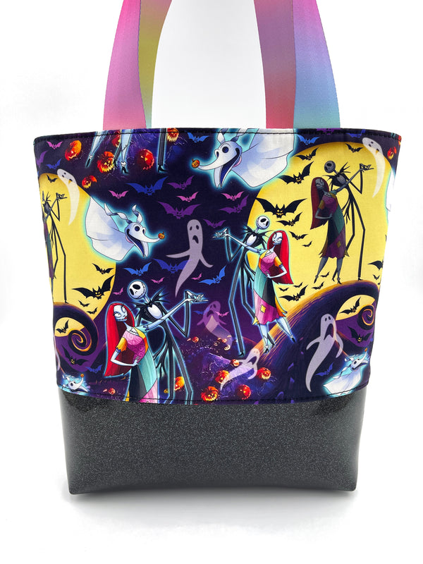 Nightmare Jack & Sally Tote