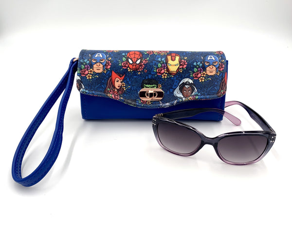 Superhero Floral Clutch Wallet