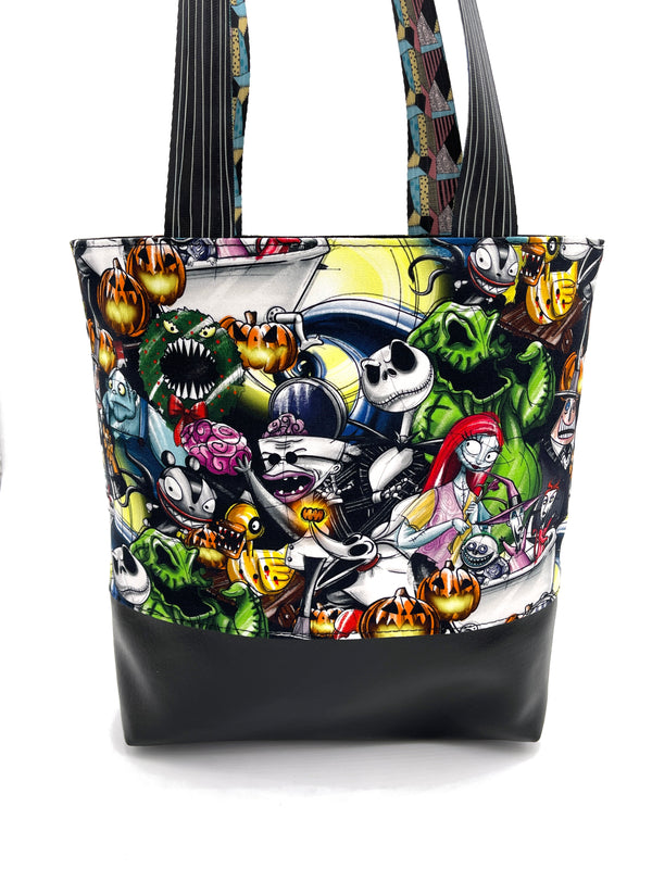 Nightmare Collage Tote