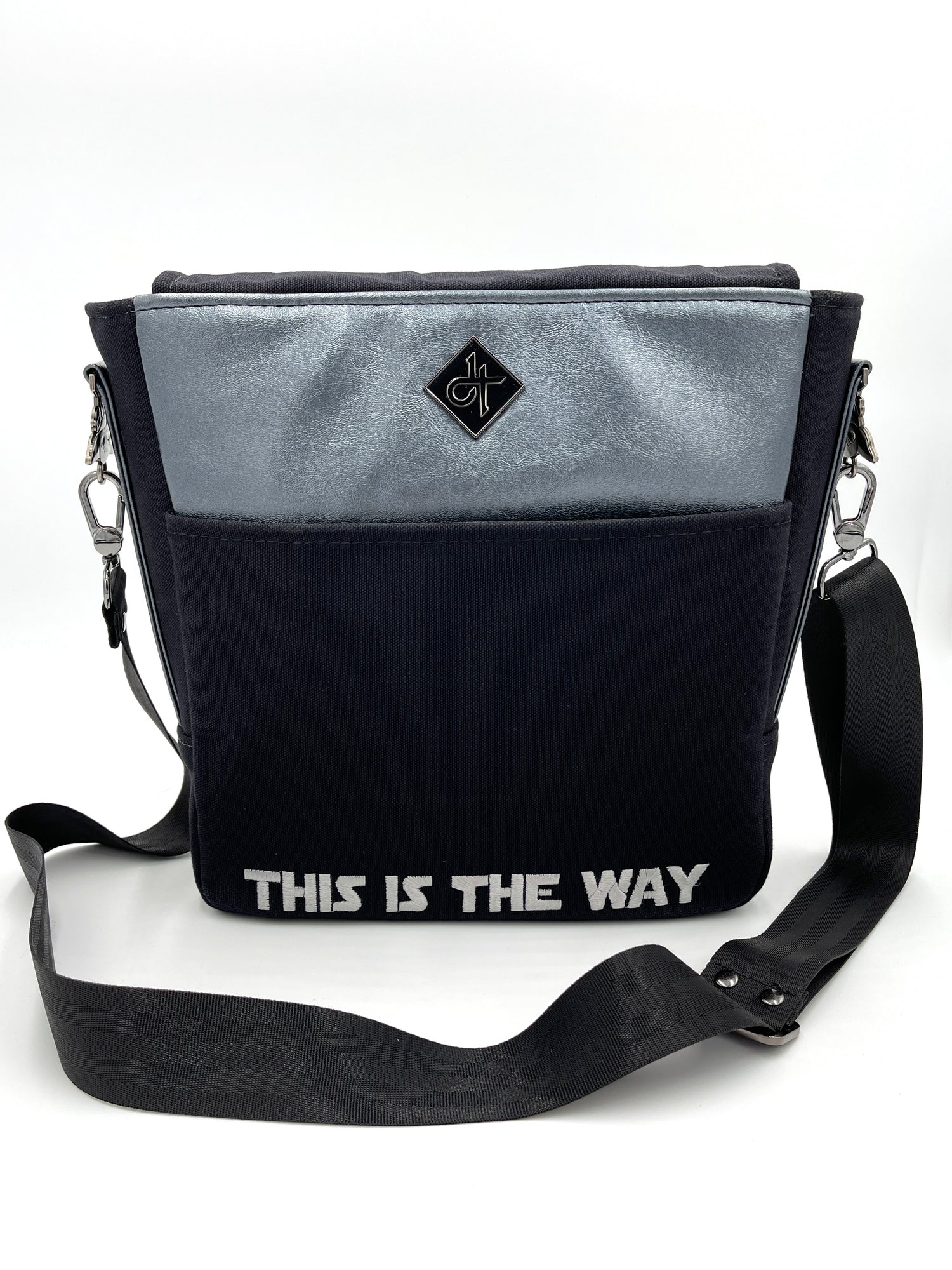 This is the Way Canvas Messenger Bag