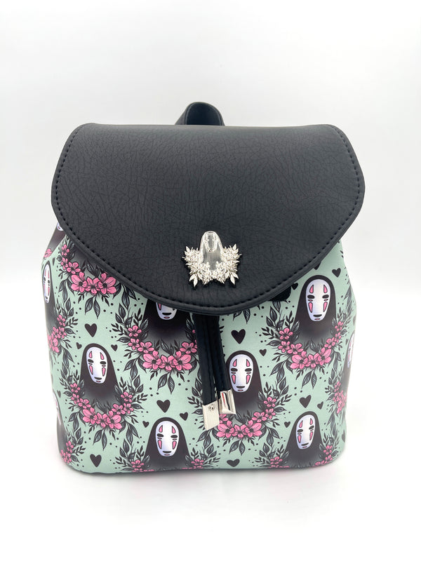 Floral No-Face Backpack - Made to Order