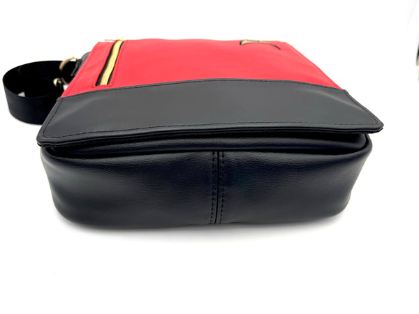 Boldly Go Messenger Bag - Engineering Red