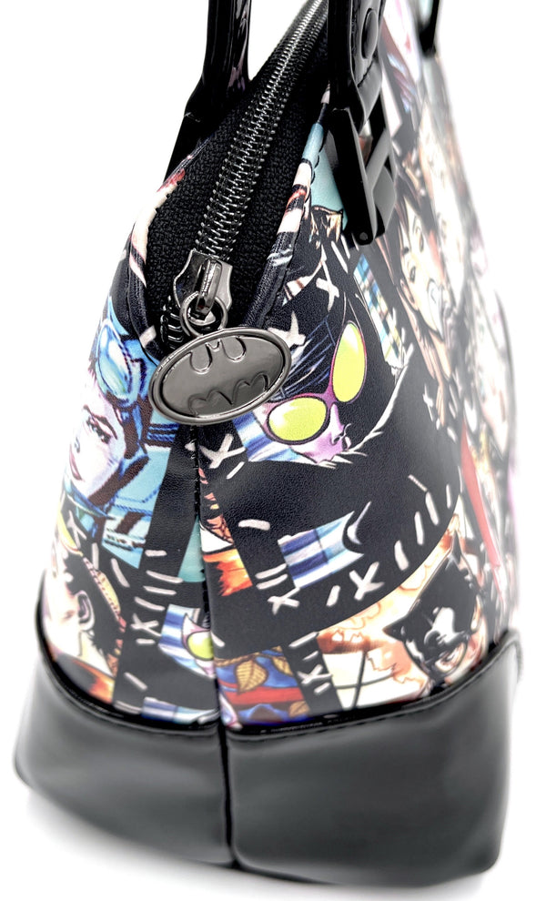 Comic Cat Burglar Domed Handbag