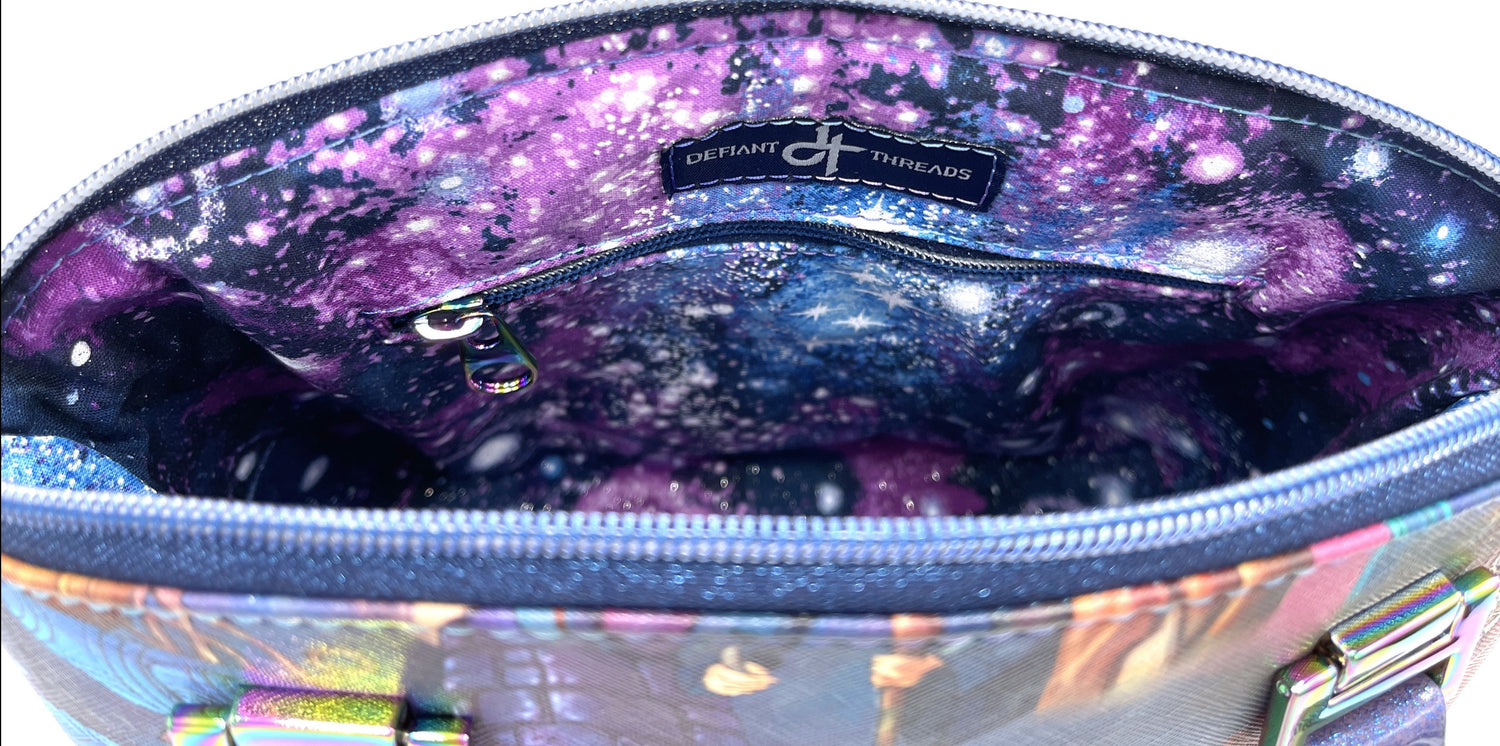 Dark Crystal Domed Handbag