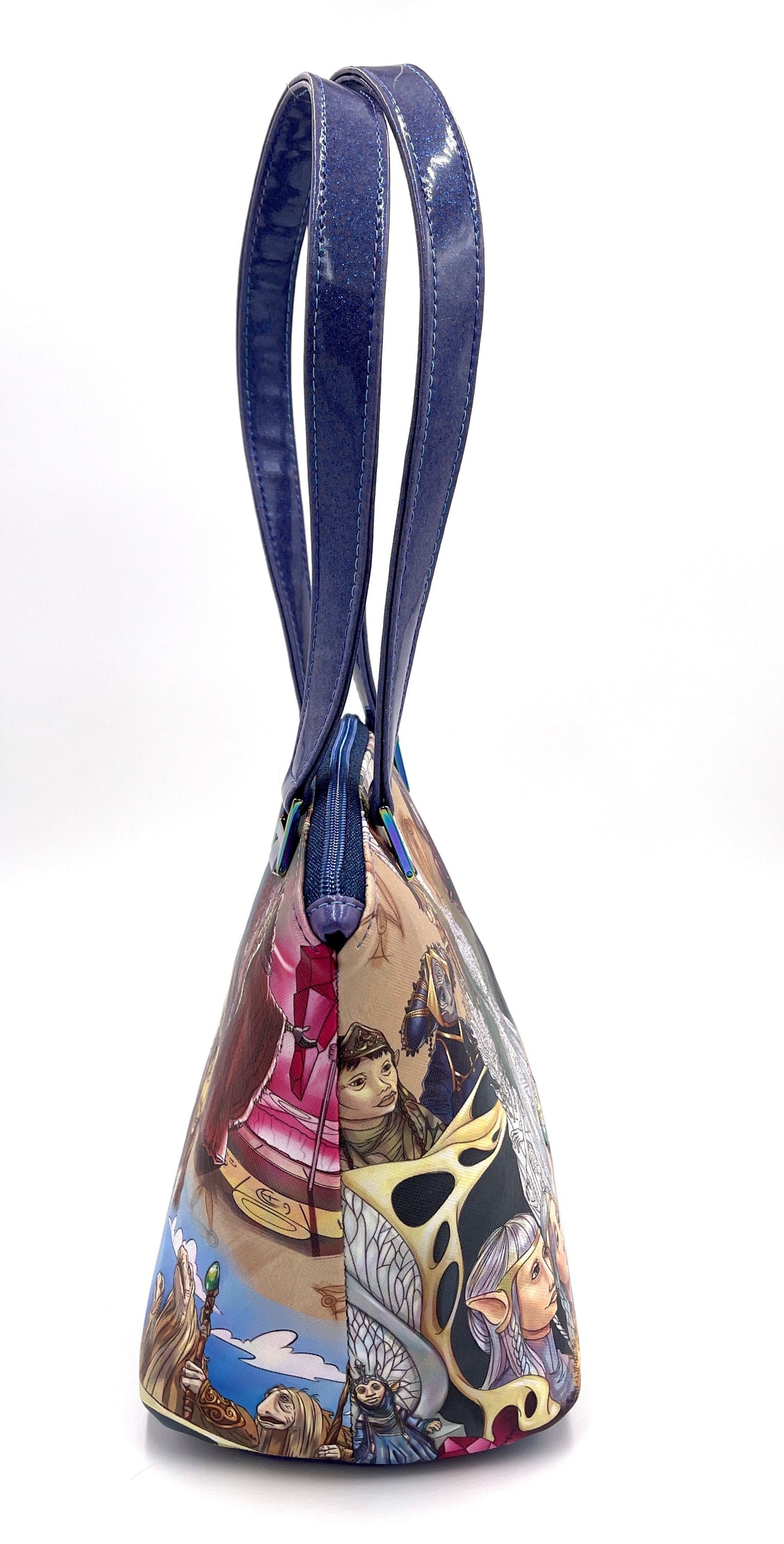 Dark Crystal Domed Handbag