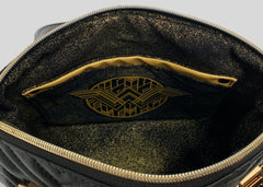 Black Quilted WW Inspired Handbag - DefiantThreads